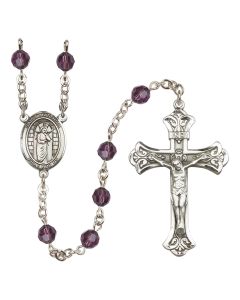 Saint Matthias the Apostle R9401-8331 6mm Rosary Available in 12 colors