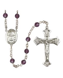 Saint Daria R9401-8396 6mm Rosary Available in 12 colors