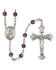 Saint Eligius R9401-8402 6mm Rosary Available in 12 colors