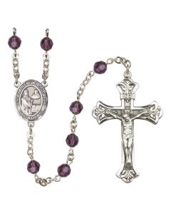 Saint Claude de la Colombiere R9401-8432 6mm Rosary Available in 12 colors