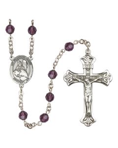 Guardian Angel Protector R9401-8440 6mm Rosary Available in 12 colors