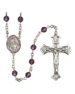 Saint Edmund of East Anglia R9401-8445 6mm Rosary Available in 12 colors