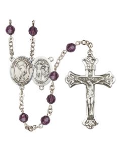 Saint Sebastian/Lacrosse R9401-8616 6mm Rosary Available in 12 colors