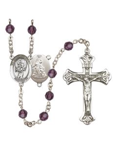 Guardian Angel/Baseball R9401-8700 6mm Rosary Available in 12 colors