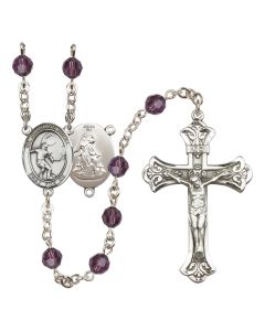 Guardian Angel/Soccer R9401-8703 6mm Rosary Available in 12 colors
