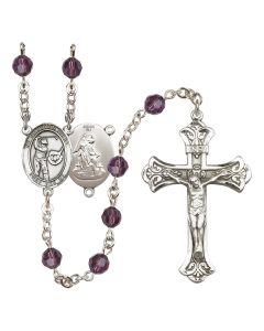 Guardian Angel/Golf R9401-8706 6mm Rosary Available in 12 colors