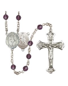 Guardian Angel/Dance R9401-8712 6mm Rosary Available in 12 colors