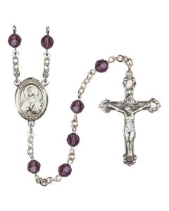 Saint Dorothy R9402-8023 6mm Rosary Available in 12 colors