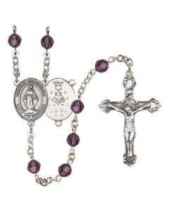 Virgen Milagrosa R9402-8078SP 6mm Rosary Available in 12 colors