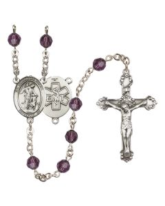 Guardian Angel / EMT R9402-8118--10 6mm Rosary Available in 12 colors