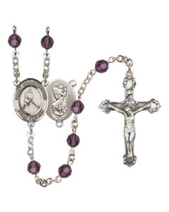 Saint Christopher/Ice Hockey R9402-8155 6mm Rosary Available in 12 colors
