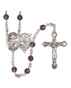 Saint Cecilia / Marching Band R9402-8179 6mm Rosary Available in 12 colors