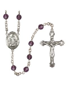 Saint Bernadine of Sienna R9402-8387 6mm Rosary Available in 12 colors