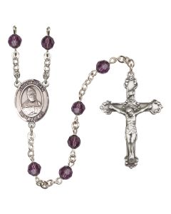 Saint Fabian R9402-8427 6mm Rosary Available in 12 colors