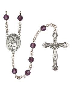 Guardian Angel Protector R9402-8440 6mm Rosary Available in 12 colors