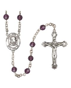 Saint John XXIII R9402-8455 6mm Rosary Available in 12 colors