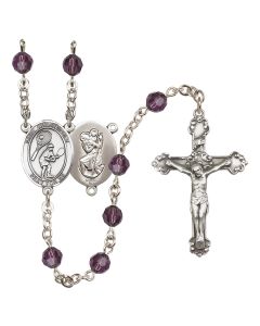 Saint Christopher/Tennis R9402-8505 6mm Rosary Available in 12 colors