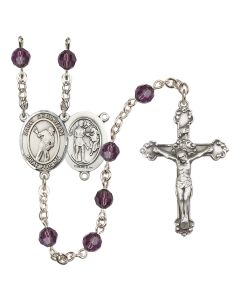Saint Sebastian/Lacrosse R9402-8616 6mm Rosary Available in 12 colors