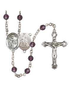 Guardian Angel/Golf R9402-8706 6mm Rosary Available in 12 colors