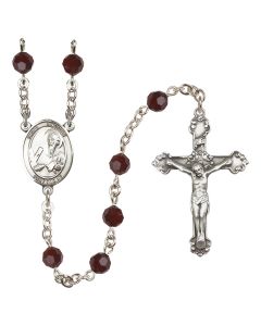Saint Andrew the Apostle R9402-8000 6mm Rosary Available in 12 colors