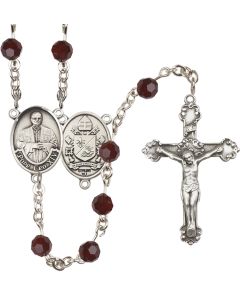 Pope Leo XIV R9402-8460 6mm Rosary Available in 12 colors