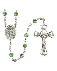 Miraculous R9506-2009 6mm Rosary Available in 12 colors