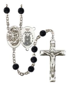 Saint Michael the Archangel R9536--1 6mm Rosary