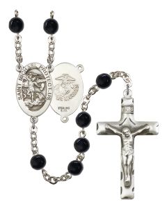 Saint Michael the Archangel R9536--4 6mm Rosary