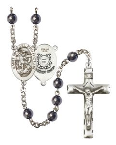 Saint Michael the Archangel R9537--3 6mm Rosary
