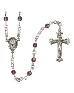 Miraculous R9574#1 4mm Rosary Available in 16 colors