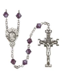 Miraculous R9587#1 6mm Rosary Available in 14 colors