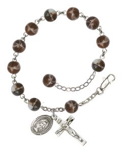 Miraculous RB0092 7mm Rosary Bracelet Plated
