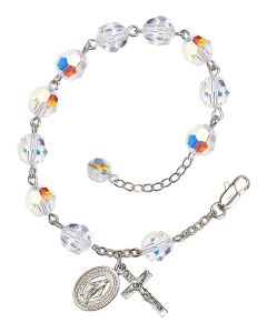 RB0868 Series Rosary Bracelet Available in 15 Colors
