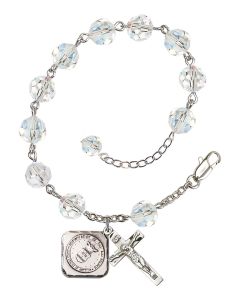 Saint Michael the Archangel RB0870-1180--1 8mm Rosary Bracelet