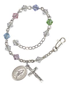 Miraculous RB0885 5mm Rosary Bracelet Available in 14 colors