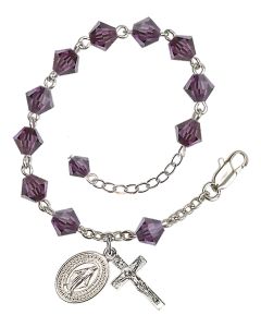 Miraculous RB0887 6mm Rosary Bracelet Available in 14 colors