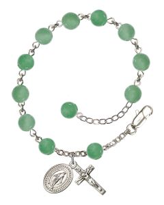 Madonna RB0936AV 6mm Rosary Bracelet Aventurine