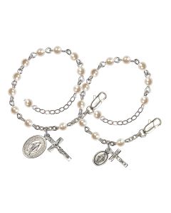 Miraculous RB3011-SET 4mm Rosary Bracelet