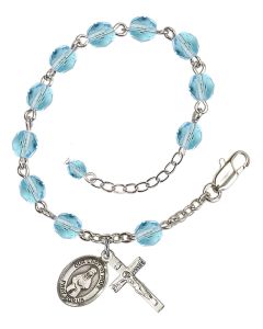 Our Lady of Hope RB6000-9230 6mm Rosary Bracelet Available in 11 colors