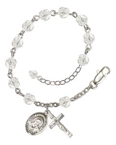 Saint Francis de Sales RB6000-9035 6mm Rosary Bracelet Available in 11 colors