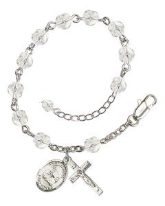 Saint Joshua RB6000-9059 6mm Rosary Bracelet Available in 11 colors