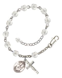 Saint Kieran RB6000-9367 6mm Rosary Bracelet Available in 11 colors