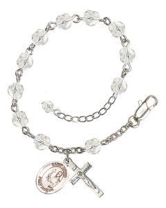 Saint Regis RB6000-9380 6mm Rosary Bracelet Available in 11 colors