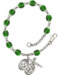 RB6000 Series Rosary Bracelet Confirmation/Chalice Available in 12 Colors