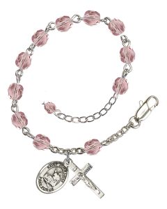 Saint John Licci RB6000-9358 6mm Rosary Bracelet Available in 11 colors