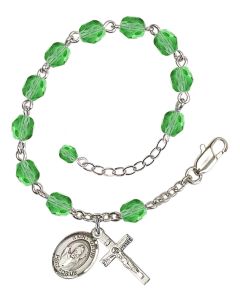Saint David of Wales RB6000-9027 6mm Rosary Bracelet Available in 11 colors