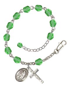 Saint Juan Diego RB6000-9111 6mm Rosary Bracelet Available in 11 colors