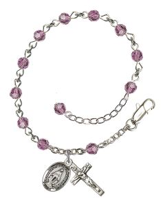 Miraculous RB9574 4mm Rosary Bracelet Available in 16 colors