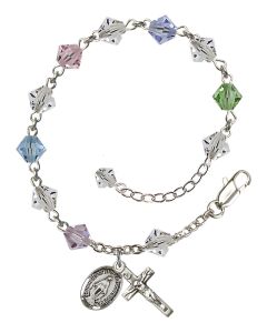 Miraculous RB9587 6mm Rosary Bracelet Available in 14 colors