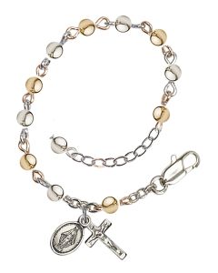 Miraculous RBI0056 4mm Infant Bracelet Plated